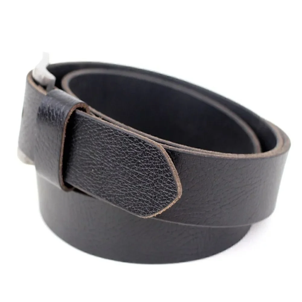 DARK BROWN GENUINE LEATHER 1 3/8